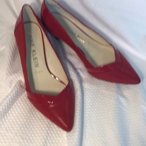 Anne Klein flex red heels. Like new